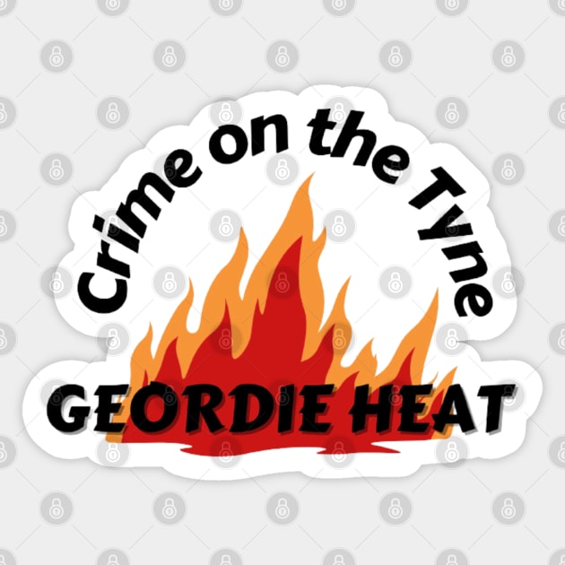 Geordie Heat Athletico Mince Sticker by mywanderings